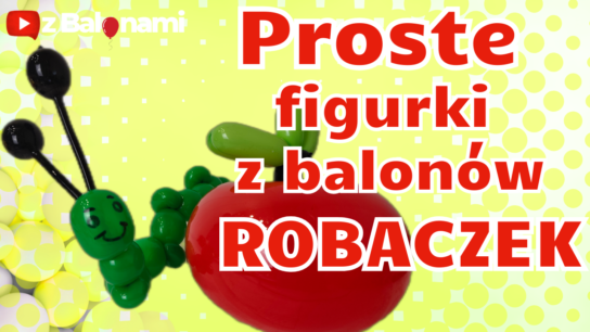 Zwierzatka z dlugich balonow do modelowania skrecania robak z baloniow