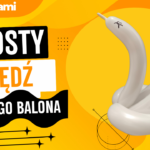 Jak zrobić łabędzia z jednego balonika? Prosty łabędź z balona krok po kroku